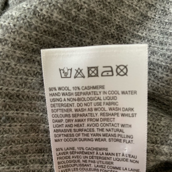 Whistles tie side rib wool sweater - Picture 8 of 8